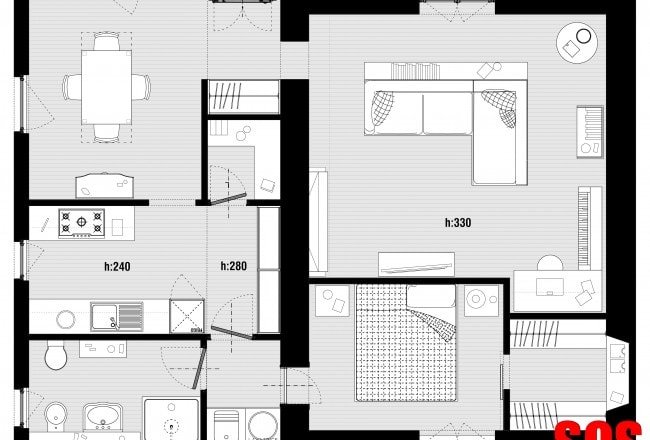 Pianta Progetto Casa