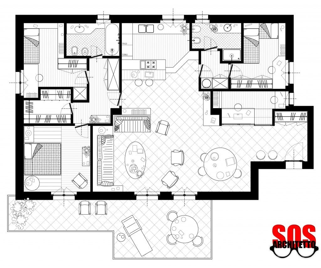 Pianta Progetto Casa