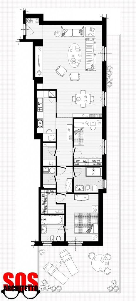 Pianta Progetto Casa