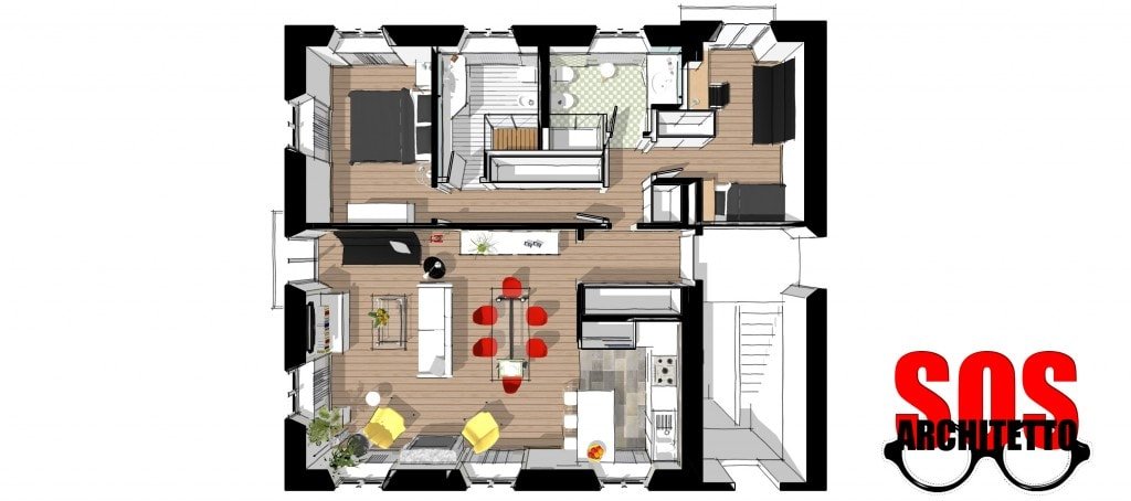 Pianta Progetto Casa