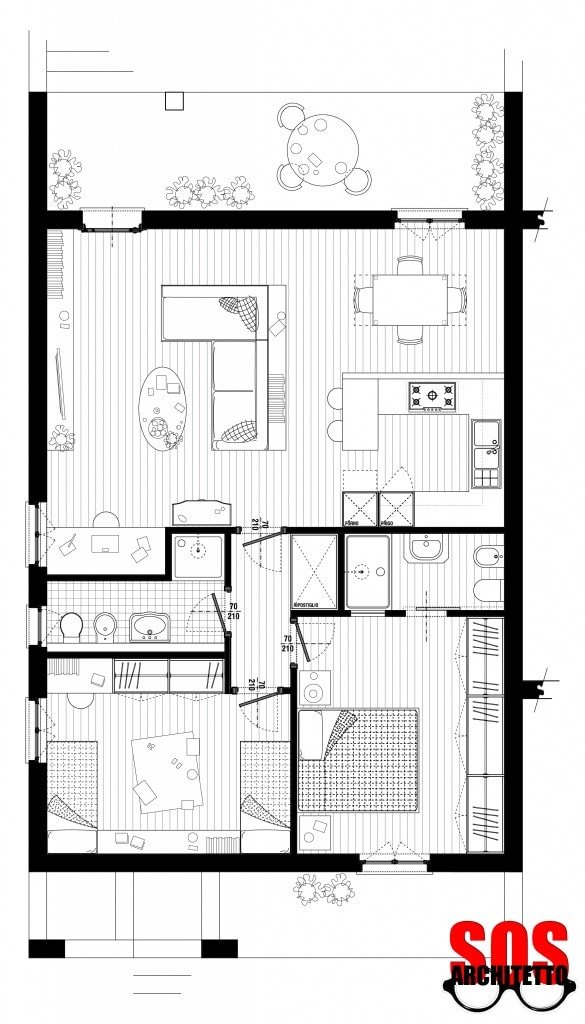 Pianta Progetto Casa