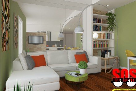 Render Soggiorno - Architetto Online