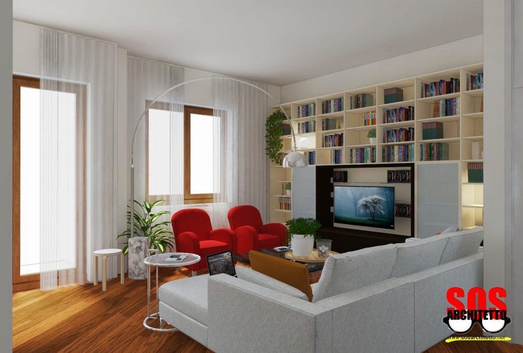 Arredamento Soggiorno - Architetto Online