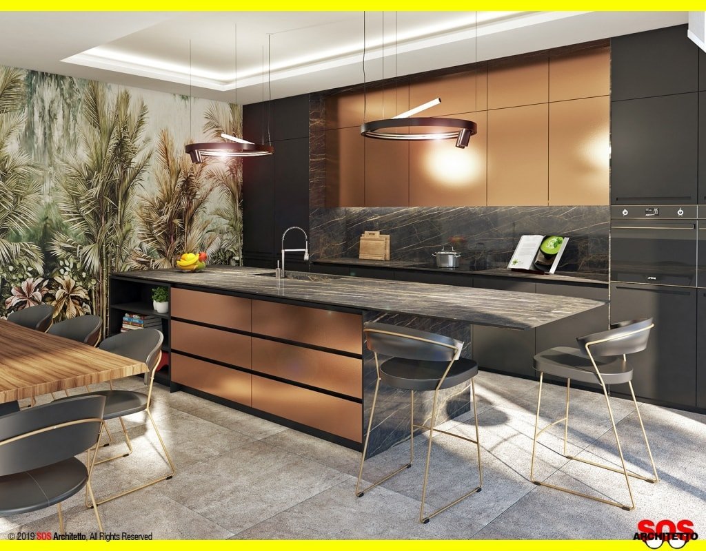 cucina-laminam-noir-desire